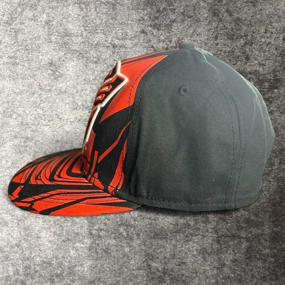 Transformers Optimus Prime Autobot Y2K Style Snapback Hat Red Black One Size